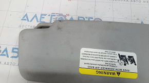 Right visor VW Passat b7 12-15 USA gray, without hook, for backlight, for dry cleaning, crack