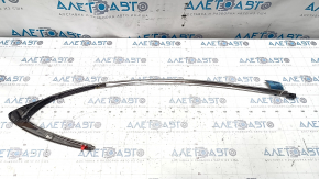Upper rear left door molding Lexus ES300h ES350 13-18 chrome, broken