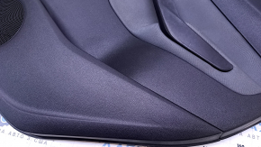 Door trim card rear right Ford Escape MK3 13-16 dorest black with gray insert cloth, armrest gray cloth, scuffs, scratches