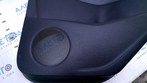 Door trim card rear right Ford Escape MK3 13-16 dorest black with gray insert cloth, armrest gray cloth, scuffs, scratches