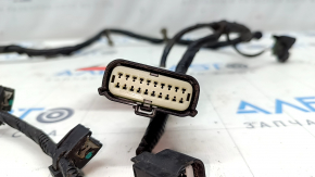 Wiring of the front bumper Ford Fusion mk5 19-20 without parking sensors, under blinds and fog lights