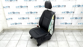 Driver's seat Ford Ecosport 18-20 without airbag, shot, electric, heated, black leather, for dry cleaning