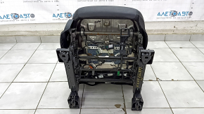 Passenger seat Ford Ecosport 18-20 with airbag, mechanical, heated, black leather, scratch, dry-cleanable