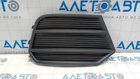 Front bumper grille right Audi Q3 8U 16-17 for one-piece bumper without parking sensors