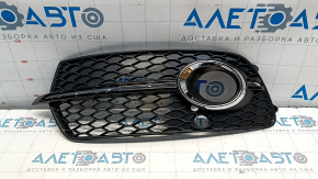 Lower grille front bumper left Audi Q5 8R 13-17 rest S-line under fog lights