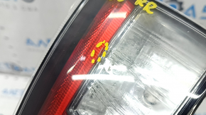 Light lower bumper right Toyota Prius 50 16-18 crack in glass