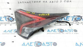 Upper right wing lamp Toyota Prius 50 16-18 glass dirty from the inside