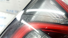 Upper right wing lamp Toyota Prius 50 16-18 glass dirty from the inside
