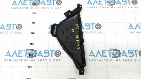 Right fog light plug Toyota Prius 50 16- structure, sand