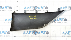 Rear bumper lip right Toyota Prius 50 16-18 white, scratches