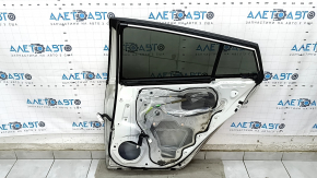 Door assembly rear right Toyota Prius 50 16- white 070, dents, bumps