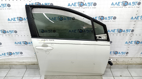 Door assembly front right Toyota Prius 50 16- white 070, dent, bumps