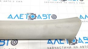 Front pillar trim upper left VW Passat b7 12-15 USA gray, needs cleaning, scratches