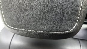 Rear seat left Ford Ecosport 18-22 with airbag, leather black, scratch