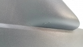 Central console with armrest Ford Ecosport 18-22 black, armrest leather black, scratches
