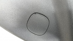 Central console with armrest Ford Ecosport 18-22 black, armrest leather black, scratches