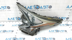 Headlight front left Toyota Prius 50 16-18 LED bare, sand, pokes, varnish came out