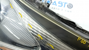 Headlight front left Toyota Prius 50 16-18 LED bare, sand, pokes, varnish came out