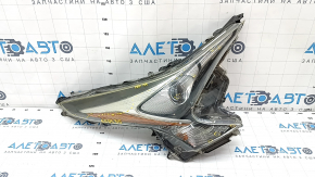 Headlight front right Toyota Prius 50 16-18 LED bare, sand, pokes, varnish came off