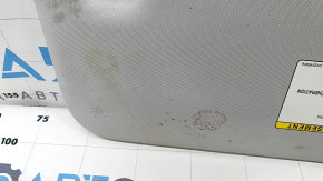 Left visor Toyota Prius 50 Prime 17-19 gray, without hook, dry-cleanable