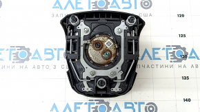 Airbag in the steering wheel driver Toyota Prius 50 Prime 17-22 black, scratches, rusty pyropatron