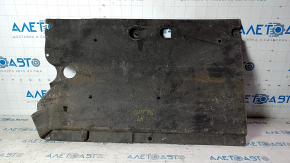 Front left underbody protection Kia Optima 16 - broken mount, tear