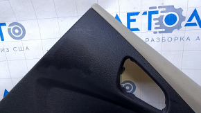 Door trim card rear right Ford Focus mk3 11-14 gray with gray insert plastic, armrest gray plastic, scuffs, scratches