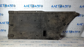 Rear left underbody protection Kia Optima 16 - torn fasteners, tears