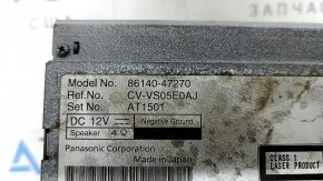 Monitor, display, navigation Toyota Prius 50 16-18 without card, mold under glass, scratches, working