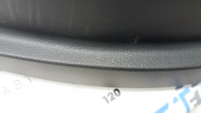 Door trim card rear left Toyota Prius 50 16 - black with gray insert leather, armrest leather, scratches, for dry cleaning