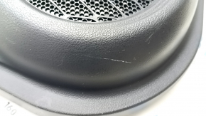 Door trim card rear left Toyota Prius 50 16 - black with gray insert leather, armrest leather, scratches, for dry cleaning