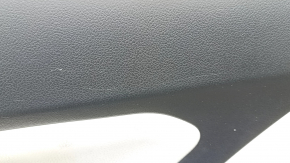 Door trim card rear right Toyota Prius 50 16 - black with gray insert leather, armrest leather, scratches, for dry cleaning