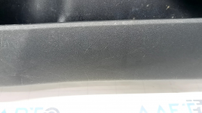 Door trim card front right Toyota Prius 50 16- black with gray insert leather, armrest leather, scratches, dent, for dry cleaning