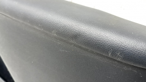 Door trim card front right Toyota Prius 50 16- black with gray insert leather, armrest leather, scratches, dent, for dry cleaning