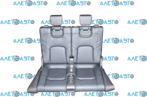 Rear row of seats 3 row Tesla Model Y 20 - leather black, heated, dented, broken fastening