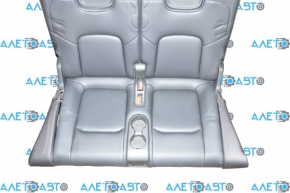 Rear row of seats 3 row Tesla Model Y 20 - leather black, heated, dented, broken fastening