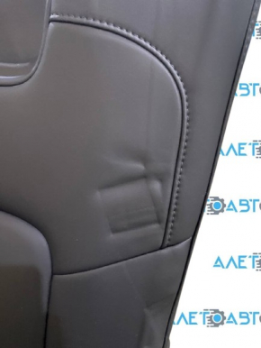 Rear row of seats 3 row Tesla Model Y 20 - leather black, heated, dented, broken fastening