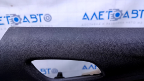 Door trim card rear right Ford C-max MK2 13-18 black with black insert plastic, armrest black leather, under the tweeter, scratches, abrasions