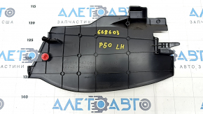 Dashboard trim lower center left Toyota Prius 50 Prime 17-22 black, for large display, scratches