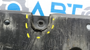 Front bumper protection Toyota Prius 50 16-18 torn fastening