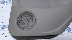 Door trim card rear right Ford C-max MK2 13-18 beige with beige insert plastic, armrest beige leather, under the tweeter, scratches, abrasions