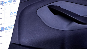 Door trim card rear right Ford Escape MK3 13-16 prerest black with gray insert cloth, armrest gray cloth, scuffs, scratches