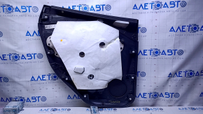 Door trim card rear right Ford Escape MK3 13-16 prerest black with gray insert cloth, armrest gray cloth, scuffs, scratches