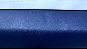Door trim card rear right Lexus ES300h ES350 13-18 beige with black insert leather, leather armrest, molding under the tree, with illumination, dents, abrasions, scratches