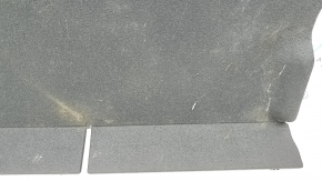 Trunk floor Toyota Prius 50 16-22 black without spare tire, for dry cleaning