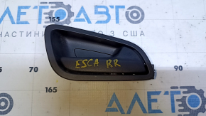 Door handle inner rear right Ford Escape MK3 13-19 black matte