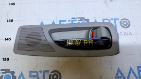 Door handle inner rear right Lexus RX350 RX450h 10-15 gray