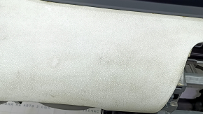Torpedo front panel with AIRBAG Toyota Prius 50 17-22 black with gray under a small display with a glove compartment, for dry cleaning, scratches on the glove compartment, rusty squib