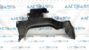Right fuel tank guard Toyota Prius 50 16-18 with overlay