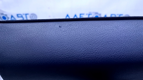 Door trim card rear right Lexus ES300h ES350 13-18 black with black insert leather, armrest leather, molding light wood gloss, with backlight, scratches, abrasions, butt